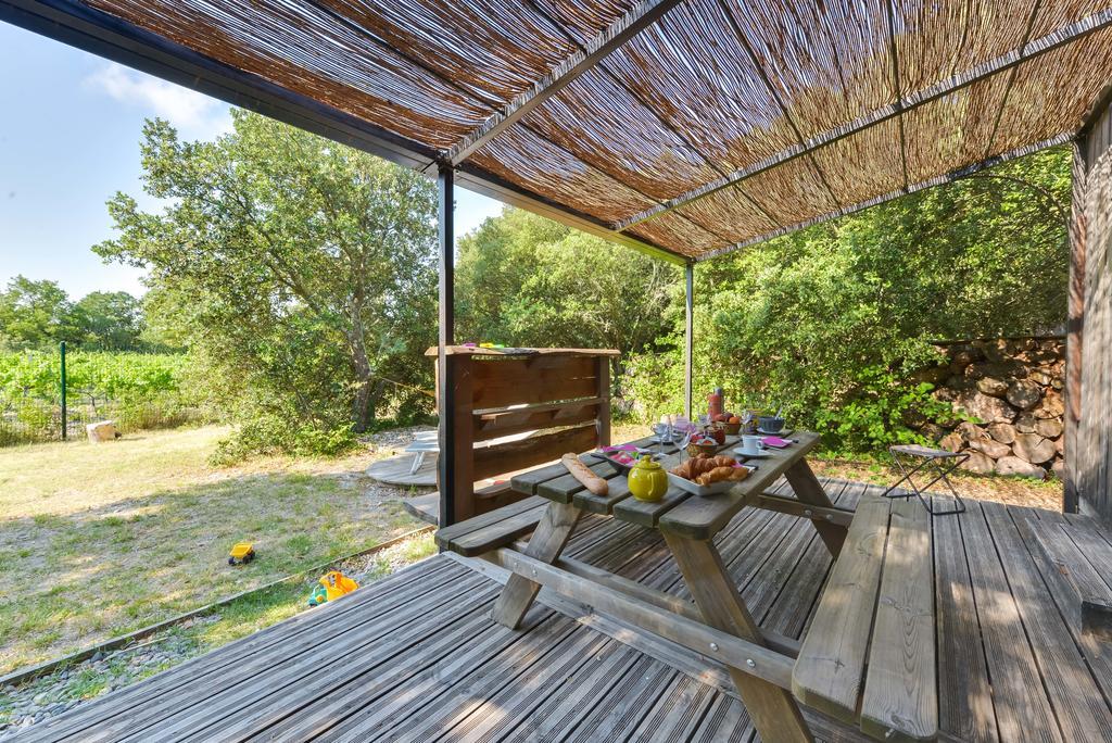Lodges En Provence - Ecogites & Restaurant Insolites Richerenches Exterior foto